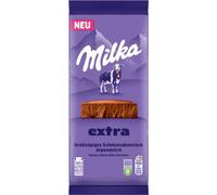 Milka EXTRA Lait des Alpes tablette de chocolat texture tendre paquet 190g