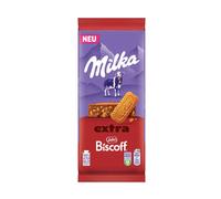 Milka EXTRA Lotus Biscoff Chocolat Au Lait Tablette 190G