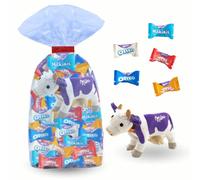 MILKA Favourites | Sachet de 30 Bonbons au Chocolat + 1 vache Milka | Milkinis, Oreo, MMMax Cheesecake et Toffee & Nut, Prêt à Offrir
