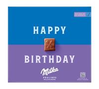 Milka - Félicitations pralines lait au lait (Herzlichen Glückwunsch Pralinés Milchcréme) | Poids Total 110 grams