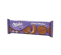 Milka Gaufrette enorobée de chocolat au lait du pays alpin et fourrée goût chocolat - Le paquet de 180g