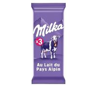 MILKA - Lait 3 X 100G - Lot De 3