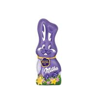 Milka - Lapin en Chocolat au Lait - Chocolat de Pâques - Idée Cadeau - Chocolat à Offrir - Au Lait du Pays Alpin - Cacao 100% Durable - 1 x 90 g