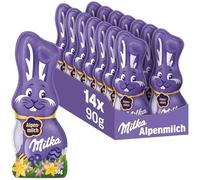 Milka - Lapin Lait - Chocolat au Lait du Pays Alpin lot de 14 ( 14 X 90g )