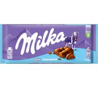 Milka Luflee Lait des Alpes avec de nombreuses petites bulles d'air 90g