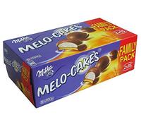 Milka - Melo-Cakes - 1 paquet - 500 g - Enrobage de chocolat au lait Apline - Biscuit croustillant - Légère touche de mousse - Recette unique - Cadeau parfait pour petits et grands