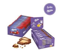 Milka Mini Tablette Chocolat au Lait & Biscuit LU Pocket - Box Goûter