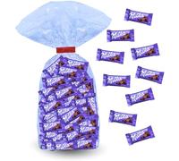 MILKA NAPS au lait | 60 Bonbons au Chocolat 5g emballés individuellement | Sachet de 280g de gourmandise Prêt à Offrir pour Halloween