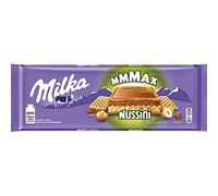 Milka Nussini choco gaufrette - La tablette de 300g