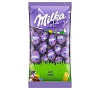 Milka - Petits Œufs en Chocolat de Pâques - Goût : Chocolat au Lait - Idée Cadeau - Chocolat à Offrir - 1 Sachet 500 g