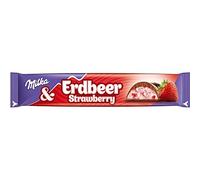 Milka Riegel À La Fraise, 36 Riegel Individuellement, 1314 g