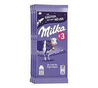 Milka Tablette de chocolat au lait – 3 x 100 g