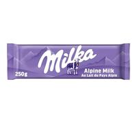 MILKA - Tablette de Chocolat au Lait Milka du Pays Alpin 200g - Chocolat au Tendre Lait du Pays Alpin - Tablette de Chocolat - 250g