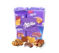 Milka XL paquet de biscuits - 24 biscuits - Milka Choco Moo - Milka Sensations - Milka Sensations Oreo - Milka Cake & Choc - mélange de biscuits - biscuits à partager - 1084g