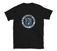 MILKGROUND Blue-Horseshoe-Love-Anacott-Steel-Wall-Street-Charlie-Sheen-Michael-Douglas Black L
