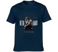MILKGROUND Or Beth Hart World Tour Concerts Short-Sleeved T-Shirt Navy M