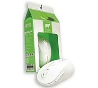 Dragonwar Milki Mouse sans Fil - 6 Boutons de contrôle - 2400 Dpi - 2 Vitesses (1200/2400) Dpi - Caoutchoutée - Compatible PC et Mac - Blanc