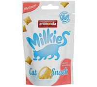 Milkies d’animonda, coussins croquants sans céréales pour chat, friandise pour chat, Selection, 12 x 30 g