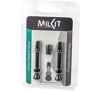milKit Valves Tubeless noir 45 mm