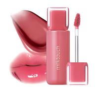 MILKTOUCH Gloss à Lèvres Hydratant Jelly Fit Glow, Brillant à Lèvres Effet Glow, Texture Gelée, Finition Brillante, Hydratation Longue Durée (0.14 fl oz) (04 Mute-Ficial Plum)