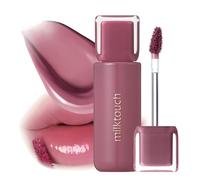 MILKTOUCH Gloss à Lèvres Hydratant Jelly Fit Glow, Brillant à Lèvres Effet Glow, Texture Gelée, Finition Brillante, Hydratation Longue Durée (0.14 fl oz) (09 Pine Mauve)