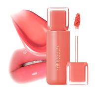 MILKTOUCH Gloss à Lèvres Hydratant Jelly Fit Glow, Brillant à Lèvres Effet Glow, Texture Gelée, Finition Brillante, Hydratation Longue Durée (0.14 fl oz) (02 Peach on Top)