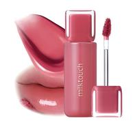 MILKTOUCH Gloss à Lèvres Hydratant Jelly Fit Glow, Brillant à Lèvres Effet Glow, Texture Gelée, Finition Brillante, Hydratation Longue Durée (0.14 fl oz) (08 Rosy Breeze)