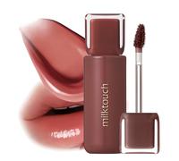 MILKTOUCH Gloss à Lèvres Hydratant Jelly Fit Glow, Brillant à Lèvres Effet Glow, Texture Gelée, Finition Brillante, Hydratation Longue Durée (0.14 fl oz) (10 Fallen Coco)