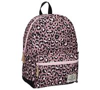 Milky Kiss Sac à Dos pour Filles - Imprimé Léopard - Rose