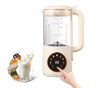 Milky Machine à lait végétale, 8 en 1, 1400 ml, avec démarrage retardé, autonettoyant, machine à lait végétal, centrifugeuse d'avoine