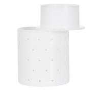 Milky Moule à fromage circulaire avec couvercle, Ø 110 mm rond, cylindrique, quantité de remplissage environ 800 g