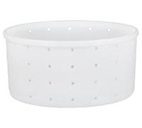 Milky Moule à fromage circulaire avec fond, 3 pièces rond, conique, quantité de remplissage environ 2,5 kg