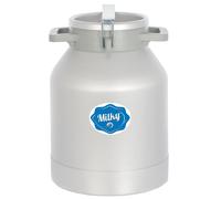 Milky Pot à lait en aluminium avec couvercle, 20 L pour faciliter le transport du lait