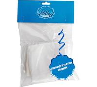Milky sac à fromage blanc 50 x 90 cm - Sac d’égouttage réutilisable - Pour jus, lait végétal, yaourt & fromage blanc - Idéal pour préparation maison