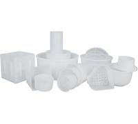 Milky Set de moules à fromage - pack économique 13 moules à fromage différents