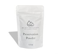 Milky Treasures Poudre de conservation pour bijoux de lait maternel à faire soi-même | Souvenir d'allaitement | Cadeau de nouvelle maman pour femme enceinte | Mélanger avec de la résine UV ou de