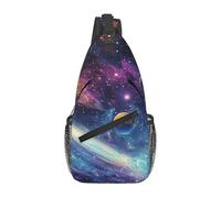 Milky Way And Starry Sac à bandoulière pour homme Sac à bandoulière Sac à dos de randonnée Sac à dos à bandoulière pour homme