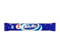 Milky Way - Deux barres de chocolat au lait - lot de 3 sachets de 43 g