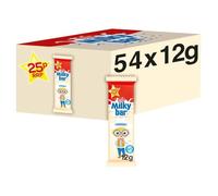 Milkybar Lot de 54 barres de chocolat blanc pour enfant 12 g