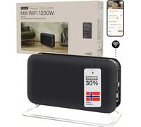 Mill CO1200WIFI3Black - WiFi convecteur design intégré - 1200 Watt - 18m2 - 100% silencieux