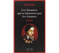 MILL?NIUM T.01 : LES HOMMES QUI N'AIMAIENT PAS LES FEMMES by STIEG LARSSON (June 09,2006)