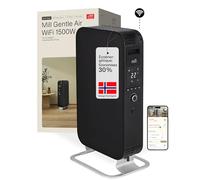 Mill Radiateur Bain d’Huile WIFI 1500W - Radiateur Connecté WIFI avec App, pour 18-22m², Radiateur Électrique Noir Silencieux, à Économie d’Énergie et Sécurisé, Design Norvégien