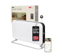 Mill Radiateur Electrique Connecté 1200W, Chauffage d’appoint economique silencieux, Radiateur Wifi avec App, Chauffage Portable Design Norvégien pour Pièces 14-18m², Température surface basse