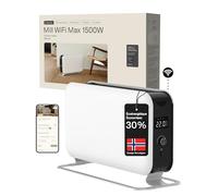 Mill CO1500MAXWIFI3 - Convecteur design intégré WiFi - 1500 watts - jusqu'à 22m2 - 100% silencieux - adapté à la salle de bain