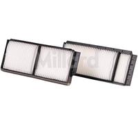 Millard Filtre d'habitacle pour voiture 23,6 x 10,1 x 2,2 mm
