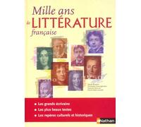 1000 ans de Littérature française – Nathan