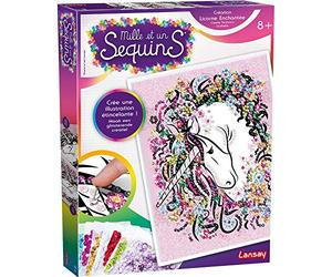 Mille et Un Sequins - Licorne - Actvités Manuelles - Dès 8 ans - Lansay