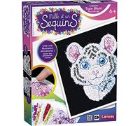 Mille et Un Sequins - Papillon ou Tigre Blanc - Modèle Aléatoire - Activités Manuelles - Dès 6 ans - Lansay