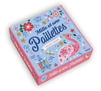 Mille et une paillettes – 7 tableaux à décorer, stylet et 7 tubes de paillettes – Fleurus