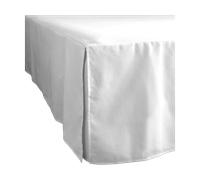 Mille Notti Cache-sommier Napoli Blanc. 180x220x52 cm